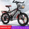 Fietsen Mountainbike met variabele snelheid en schijfrem Schokdemping Jongens en meisjes Studentenfietsen 18 20 22 inch 6-12 jaar oud Q231129