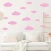 Wall Stickers 61417pcs Clouds Vinyl Children Room Boy Girl Bedroom Decal Simple Shape Art Decorative Murals pvc 231128