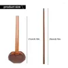 Coffee Scoops 4 Pieces Japanese Long Handle Large Spoon Ramen Wooden Pot Tortoise Shell Wood Rice Soup Dessert