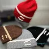 Autumn Winter Warm Knitted Hat Elastic Soft Cashmere Material Solid Color Patch Fashion Pile Hat Trendy Street Woolen Hat