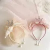 Haarschmuck Prinzessin Tiaras koreanische Kopfbedeckung Blumenmädchen Zubehör Partyzubehör