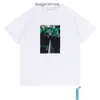 Men Designer Shirt Mens t White Shirts Tshirts Short Sleeve Printed Streetwear T-shirts Offs White Irregular Arrow Loose Tees Man Casual Brand m