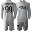 Club Team Men Soccer Gardien de but Sergio Rico Jersey Set 22-23 GK Manches longues Nicolas Douchez Alphonse Areola Gianluigi Donnarumma Keylor Navas Maillot de football BaLi