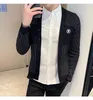 Pulls pour hommes Top Qualité Business Cardigan rayé Hommes Vêtements 2023 Simple Col V Slim Fit Casual Jaqueta Masculina Inverno