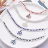 Dog Apparel Beautiful Pet Pendant Colorful Necklace Adjustable Convenient Exquisite Elegant Ashimmer Jewelry Neck Chain