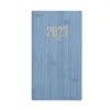 Mini Agenda Notebook 365 Days Portable Pocket Notebooks Supplie Office Weekly Stationery Pu Planner Daily School No Z5N1