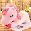 Bambole di peluche 25 100 cmKawaii gigante unicorno giocattolo morbido peluche cavallo giocattoli per bambini ragazza cuscino regali di compleanno 231128