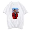 T-shirts pour hommes en gros de haute qualité T-shirts graphiques Drippin Chemise blanche Hommes Hip Hop Casual pour