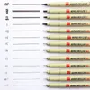 wholesale Markers Manga Needle Pen Art Handpainted Hook Line Sketch s Stationery Set Supplies School Sakura 230428