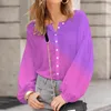 Women's Blouses T Shirts For Women Waitress 3/4 Sleeve Tops 2023 Women's Casual Loose Bubble Petite