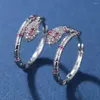 Hoop Earrings Copper Silver Plated Women Zircon Red Eye Snake Earring Delicate Crystal Brincos Piercing Animal Jewelry Drop