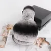 Ear Muffs Winter Girls Rex Rabbit Fur Earmuffs Kobiety ciepłe puszyste oryginalne rex królik futra earflap lady fur