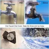 Kitchen Faucets Insulated Faucet Cover Antifreeze Waterproof Socks Outdoor Garden Protection Reusable Covers For Cold Weather