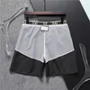 Herren-Shorts Designer schwarz weiße europäische amerikanische Luxusstichmarke Pure Cotton Anti-Falten atmungsaktivem Schnell, trockener Strand Schwimmen-Trunks-3xl