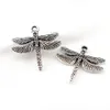 22848 45PCS Alloy Antique Silver Vintage Insects Dragonfly Pendant Charm Fashion Jewelry Accessory DIY Part234Z