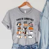 T-shirt da donna T-shirt porcellino d'India Donna Animali domestici Top Cartoon Animal Abbigliamento moda casual Girocollo estivo Donna