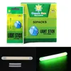 Fishing Accessories 50Pcsbox Dia 75X75mm Night Luminous Float Fluorescent Light stick Rod Green LightsDark Glow Stick fish 231128