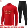 3xl 23 24 Arsen Tracksuit Sets Men Kids Soccer Football 2023 2024 Half Drawed Long Sleeve Soccer Football Gunners Training Suit Surtetement Football Soccer Set Kits Kit