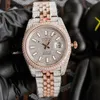 Rolaxs Montre Diamant Montres Mode Hommes Femmes Glacé Carré Designer Mouvement Automatique Hommes et Dame En Acier Inoxydable Horloge Top Montre De Luxe Montre-Bracelet Mechani