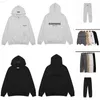 Sweats à capuche pour hommes Sweatshirts Sweat à capuche Hommes Femmes Designers Essent Winter Homme pour femme Classique Noir Blanc Essentialhoodies Essentialclothing Set Vêtements DJ1N