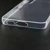 Soft TPU Clear Phone Case For Samsung Galaxy S24 S23 Ultra S22 Plus S21 FE Shockproof Protection Cover