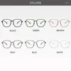 Güneş Gözlüğü Anti Mavi Işık Şeffaf Gözlükler Kadın Retro Büyük Boy Optik Gözlükler Kadın Düzensiz Miyopi -1.0 ila -6.0