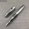 Vulpennen St Penpps Pen Metalen Inkt F Nib Converter Filler Briefpapier Kantoor Schoolbenodigdheden Schrijven Gift 231128