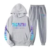 Męskie z kapturem Trapstar Shooters Tracksuit Rainbow Hoodedembroidery Plush Decoration Gruse Men Men and Women Sportsła garnitur 01