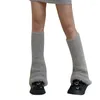 Frauen Socken Beinwärmer Plüsch Lange Dicke Strickstiefel 80er Party Tanz Kostüm Zubehör Für Mädchen Cosplay Dress-up T8NB