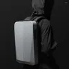 Negócios de mochila 15,6 polegadas Laptop Bagpack Men elegante e elegante à prova d'água da bolsa de computadores anti-roubo masculina