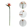 Decorative Flowers Bird Paradise Fake Flower Simulation Decor Home Accents Party Supply Wedding Decoration Earth Tones Adornment Artificial