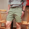 Herren Shorts 2023 Sommer Casual Herren Hosen Arbeitskleidung Khaki Einfarbig Herren Streetwear Short Male Daily