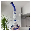 Palenie rur klein recycler dab platformy Hookahs szklany bong dym bong bongs 14 mm miski upuszczenie dostawy domu ogród gospodarstwa domowego dhmd5