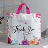 Christmas Decorations 50Pcs Thank You Gift Bag Birthday Party Wedding Packaging Plastic Decoration Small Business 231128