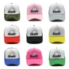 Rhude Cap Printed Screen Hat Style Trendy Brand Fashionable Truck Street Hip-hop Baseball