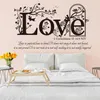 1 Korinter 13 V 4-8 NIV Christian Bible Vers Wall Sticker Bedroom Living Room Religion Family Love Citat Wall Decal Vinyl 2103235i