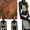 Sexy Set Shiny s Sexy Fe Lingerie For Women Glitter Rhine Push Up Padded Underwear Bra Sets Solid Woman Lingeries Set L231129