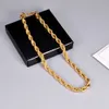 المخاخات 18K الذهب مطلي بالورق قلادة قلادة للنساء للنساء الموضة الهيب هوب إينس جولد الترقوة هدايا مجوهرات فاخرة 231129