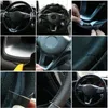 Ratthjul täcker anpassat bilstree-täckning för 208 2008 Suede Braid Non-Slip