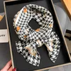 Sjaals 2022 POPULAIRE NIEUWE HOOFD SCHAAG NECK TIE PRINT Skinny 17150cm Hair Band Tas Pols Vouldveer Luxe Silk Satin Ribbon Kerchief J230428