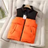 Colete moda para baixo coletes colete impressão mens jaqueta de penas outono e inverno carta bodywarmer casais ao ar livre manter casaco quente bodywarmer