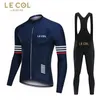 Ensembles de maillots de cyclisme Ensemble d'automne Uniforme de vélo Maillot de vélo Ropa Ciclismo LE COL par WIGGINS Vêtements de printemps Pantalons à bretelles longs 231128