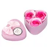 3pcs Fragrant Bathing Body Petals Rose Soap Wedding Decoration Gift Best 231127