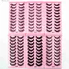 False Eyelashes Visofree 3/10 Pairs Faux Mink Lashes Make Up Eyelashes Thick False Cils Natural Eyelash Extension Hand Made Fake Eyelashes Q03 Q231129