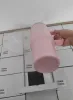 Pronto per la spedizione Bicchieri rosa caldo da 40 once Bicchieri con manico Bicchieri isolati Coperchi glassati Tazza thermos in paglia Popolare 1129