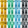 Drużyna klubowa GK z długim rękawem piłka nożna Keylor Navas Jersey Set bramkarz Sergio Rico Nicolas Douchez Areola Gianluigi Donnarumma Football Kits 23/24 Męs