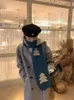 スカーフ秋と冬のスカーフ女性ブリティッシュレッドクリスマスツリープリントカシミアスカーフショールデュアル使用太いカップルスカーフD365 231128