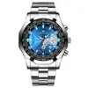 Wristwatches Watch Waterproof Non-mechanical Large Dial Super Concept Calendar Online Celebrity Creative Technology