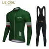 Ensembles de maillots de cyclisme Ensemble d'automne Uniforme de vélo Maillot de vélo Ropa Ciclismo LE COL par WIGGINS Vêtements de printemps Pantalons à bretelles longs 231128