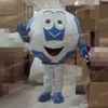 Volwassen grootte voetbal mascotte kostuum cartoon thema karakter carnaval unisex halloween verjaardagsfeestje fancy outdoor outfit voor mannen vrouwen